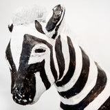 Hollywood Regency Era Zebra Statue-Large
