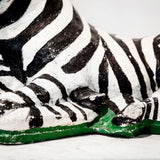 Hollywood Regency Era Zebra Statue-Large