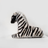 Hollywood Regency Era Zebra Statue -Small