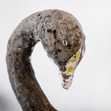Mid Century Concrete Swan Jardinière