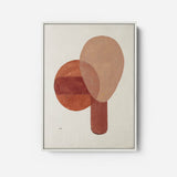 Composition in Red and Brown by Koshiro Onchi (1932)