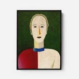 Female Portrait by Kazimir Malevich