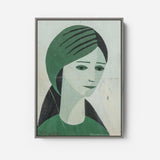 Portrait of a Young Lady by Jean Crotti