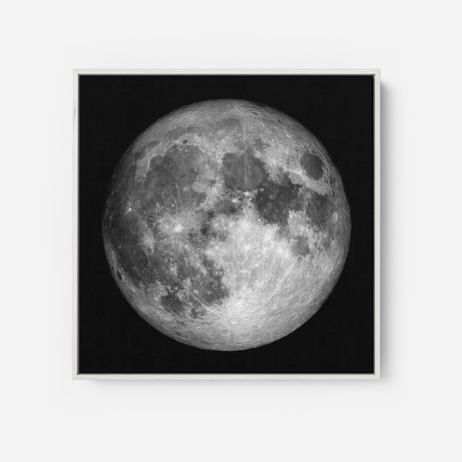 芸術写真 Nature Photograph Full Moon Art Print Full Moon Original Painting 48x48 in – Soul Sisters Studio