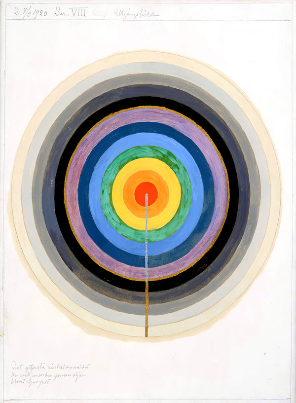 Picture of the Starting Point by Hilma af Klint (1920)