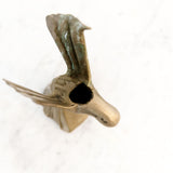 Brass Bird Candelabra