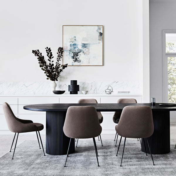 Ripple Oval Dining Table (10 Seats)